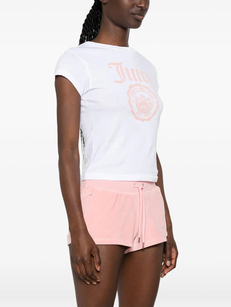 Sporty & Rich Sporty & Rich Logo-print T-shirt, view 4