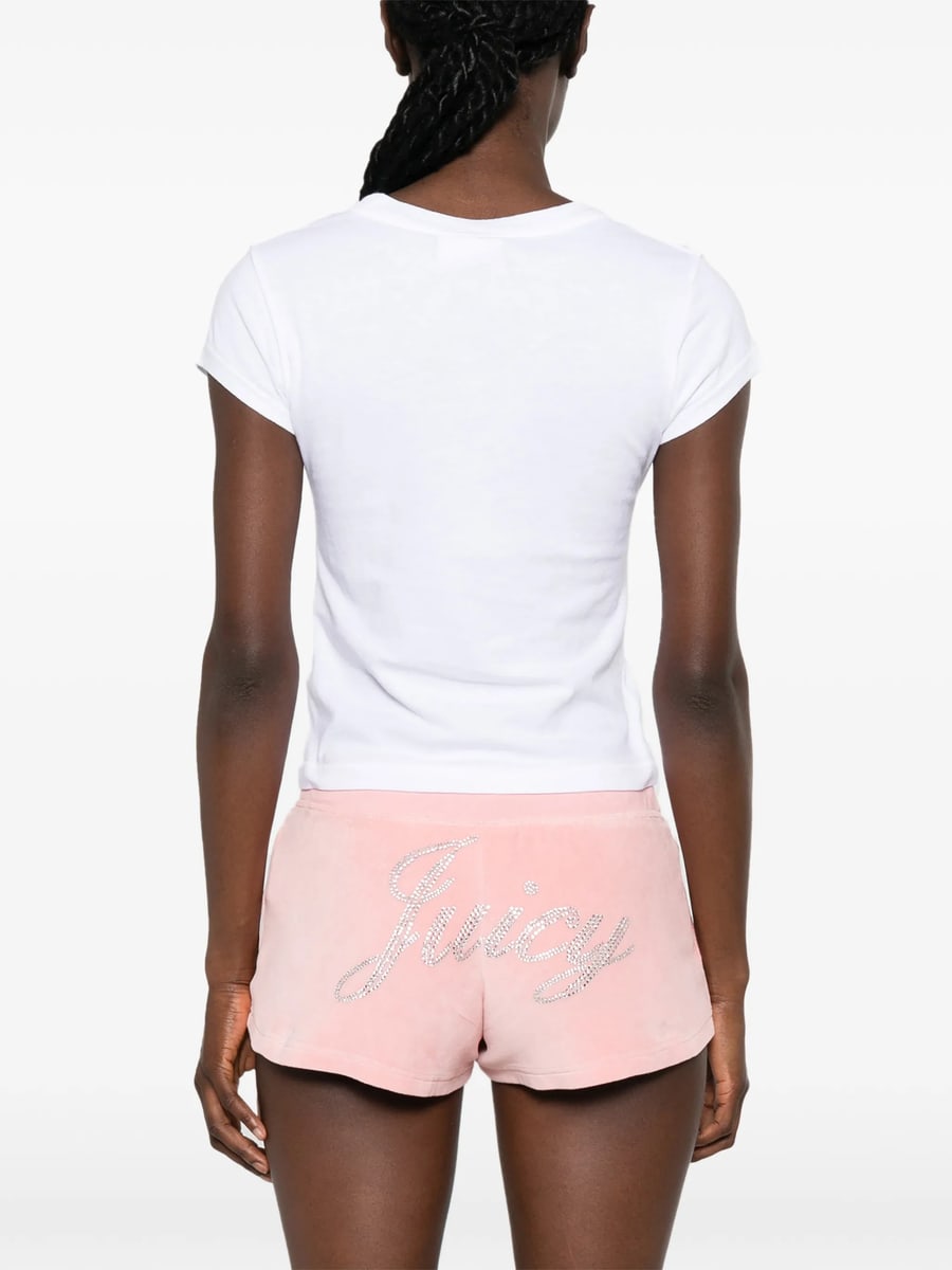 Sporty & Rich Sporty & Rich Logo-print T-shirt, view 5
