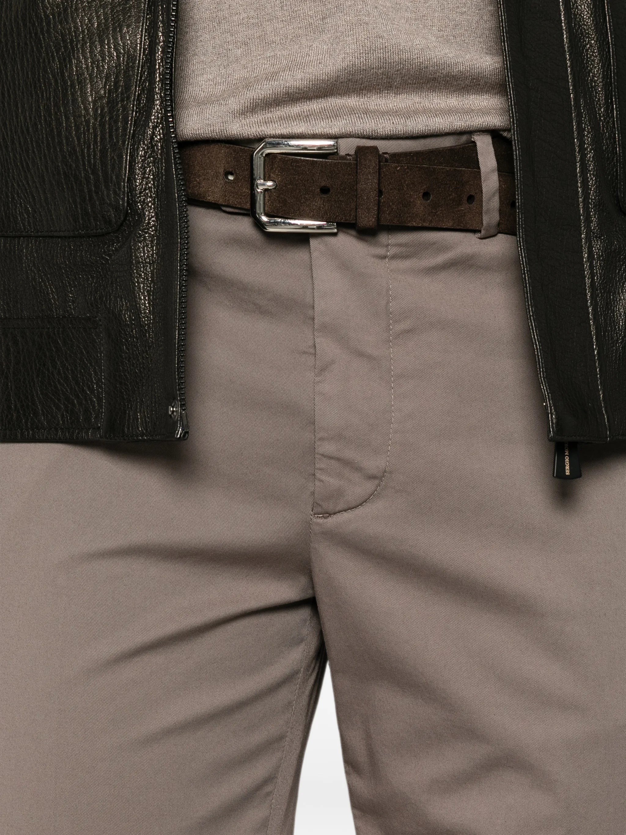 Brunello Cucinelli Brunello Cucinelli Diagonal-pocket Chinos, view 2
