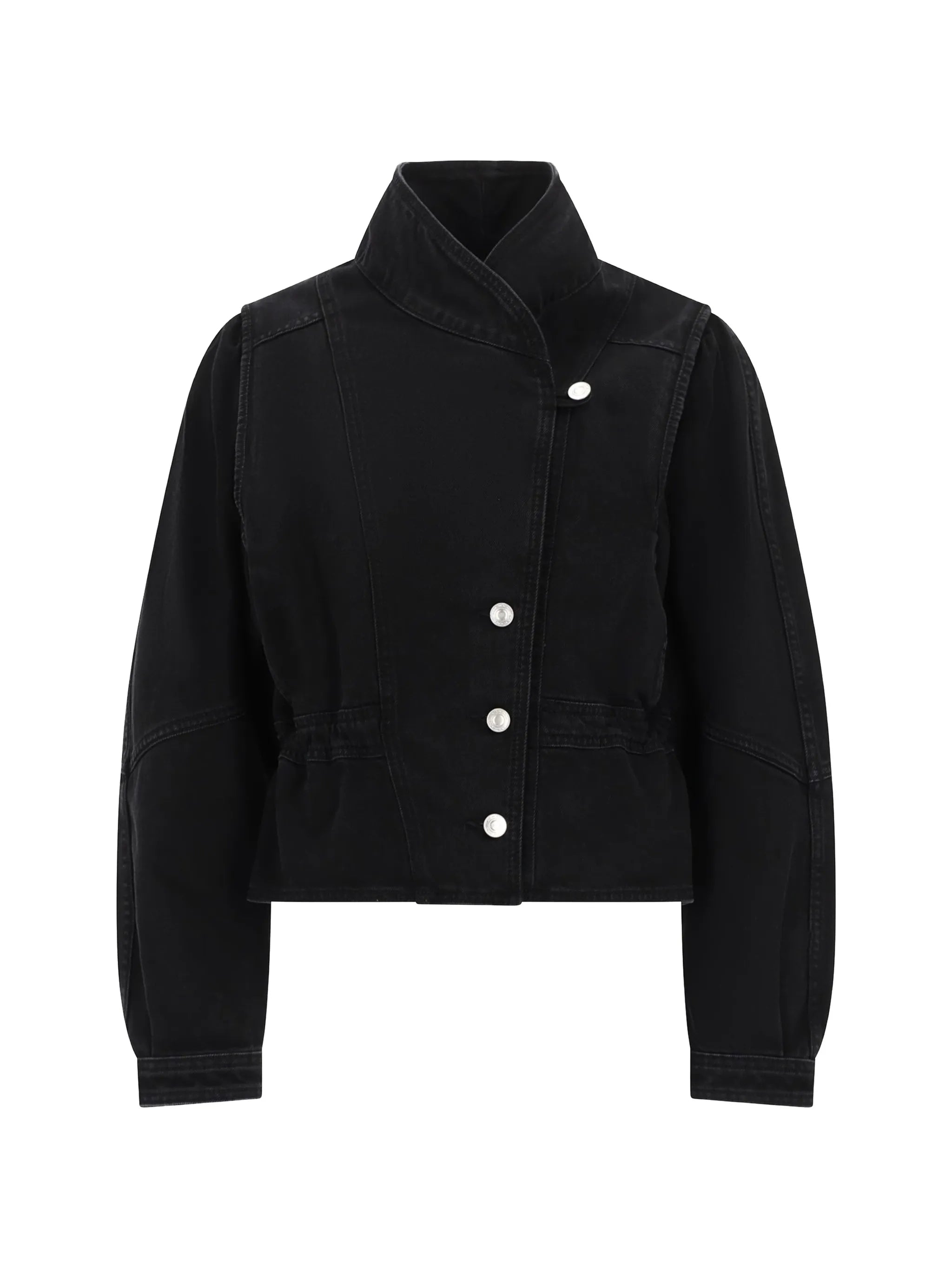 Marant Étoile Marant Étoile Asymmetric-fastening Denim Jacket