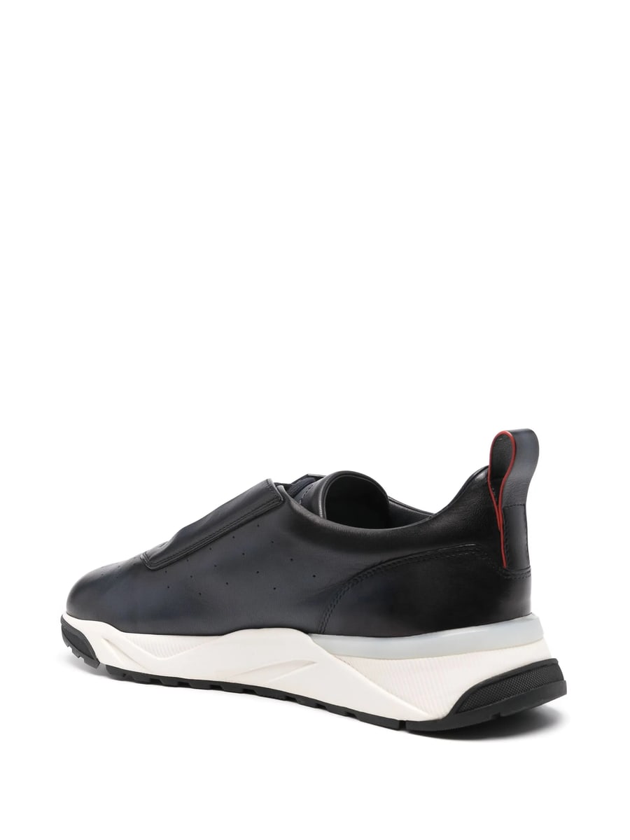 Santoni Santoni Leather Sneakers, view 4