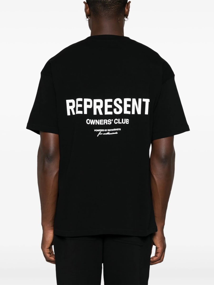 Represent Represent Owners Club Logo-print T-shirt, view 3