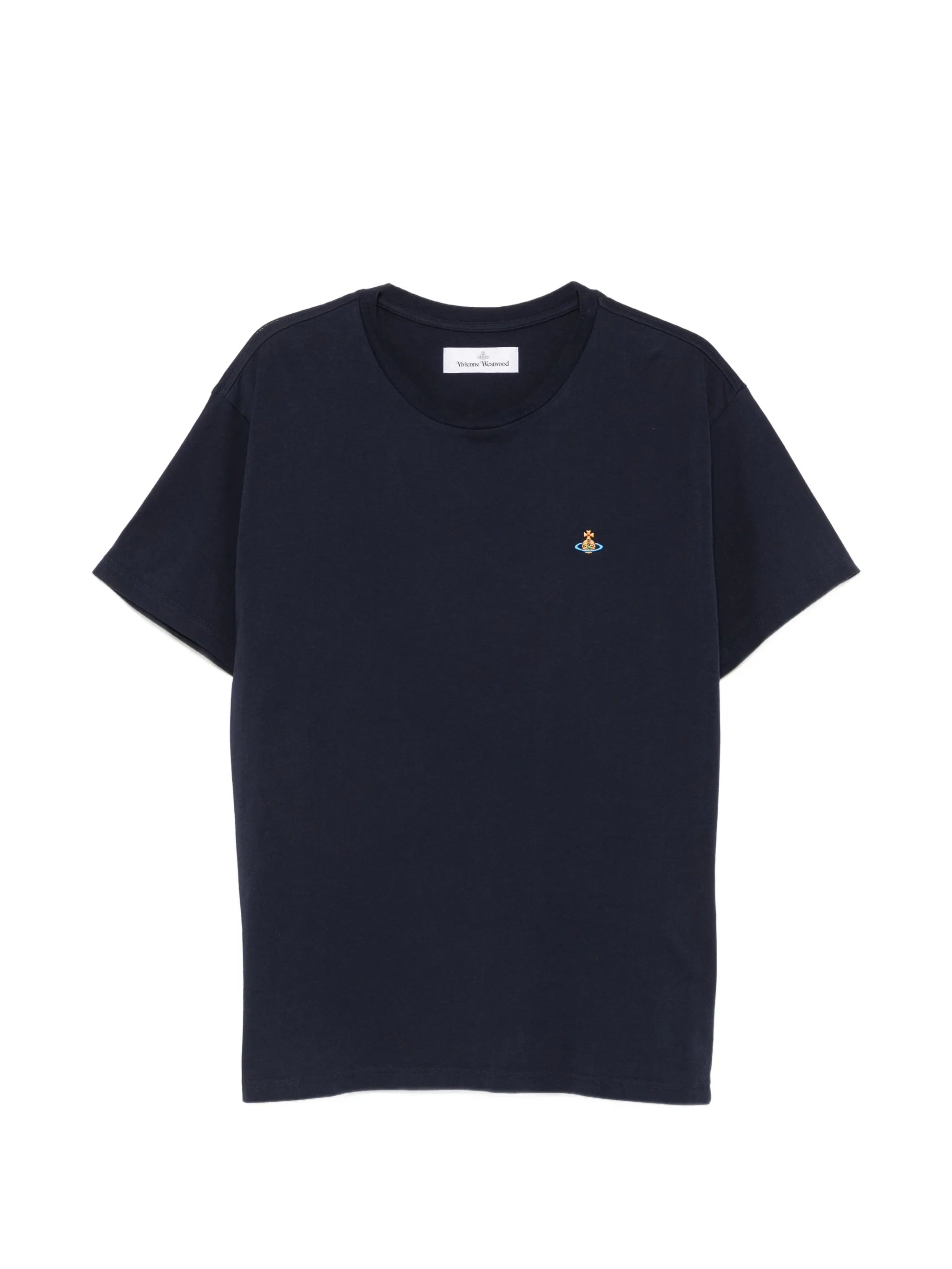 Vivienne Westwood Vivienne Westwood Orb-embroidered Crew-neck T-shirt