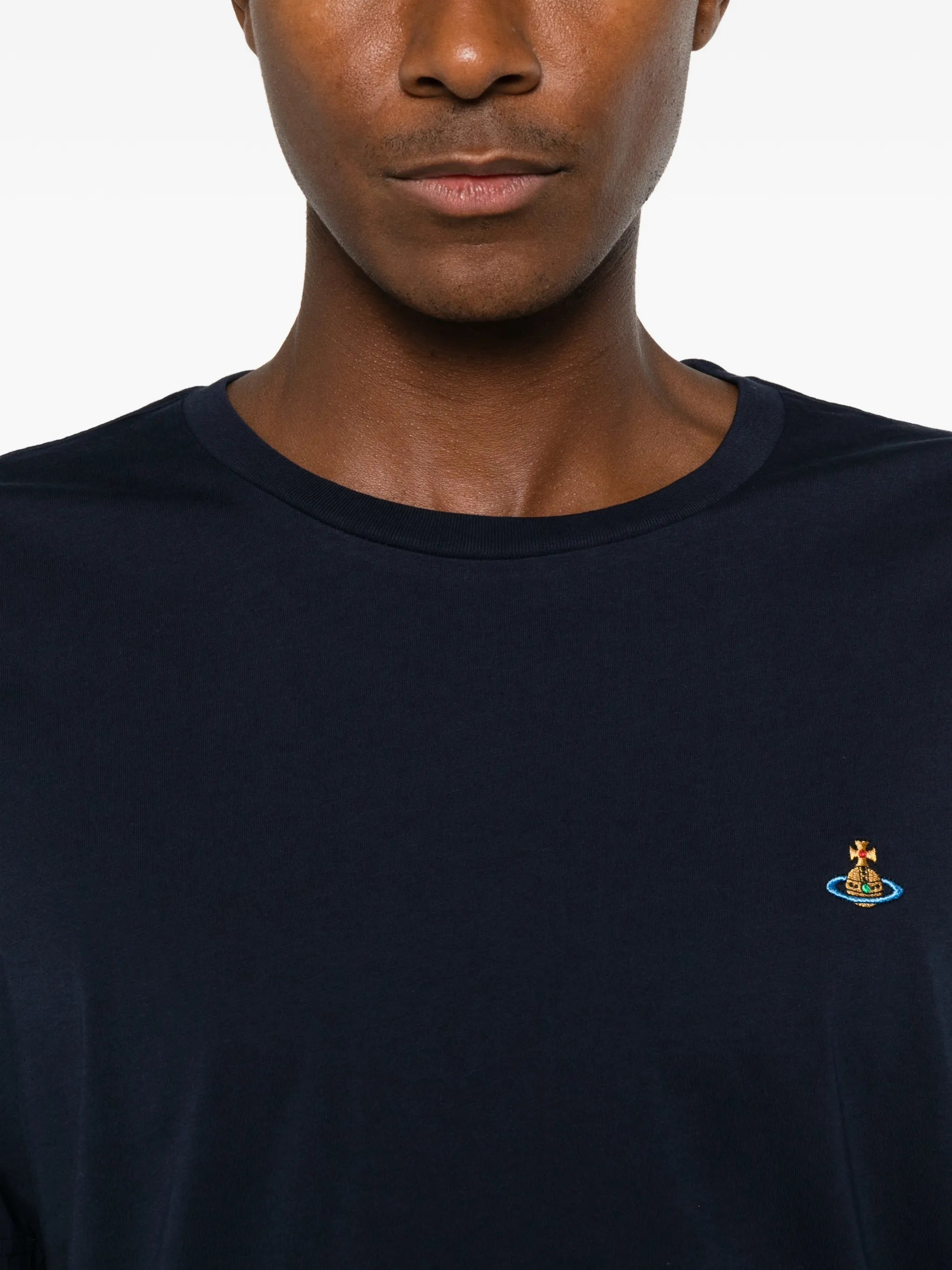 Vivienne Westwood Vivienne Westwood Orb-embroidered Crew-neck T-shirt, view 2