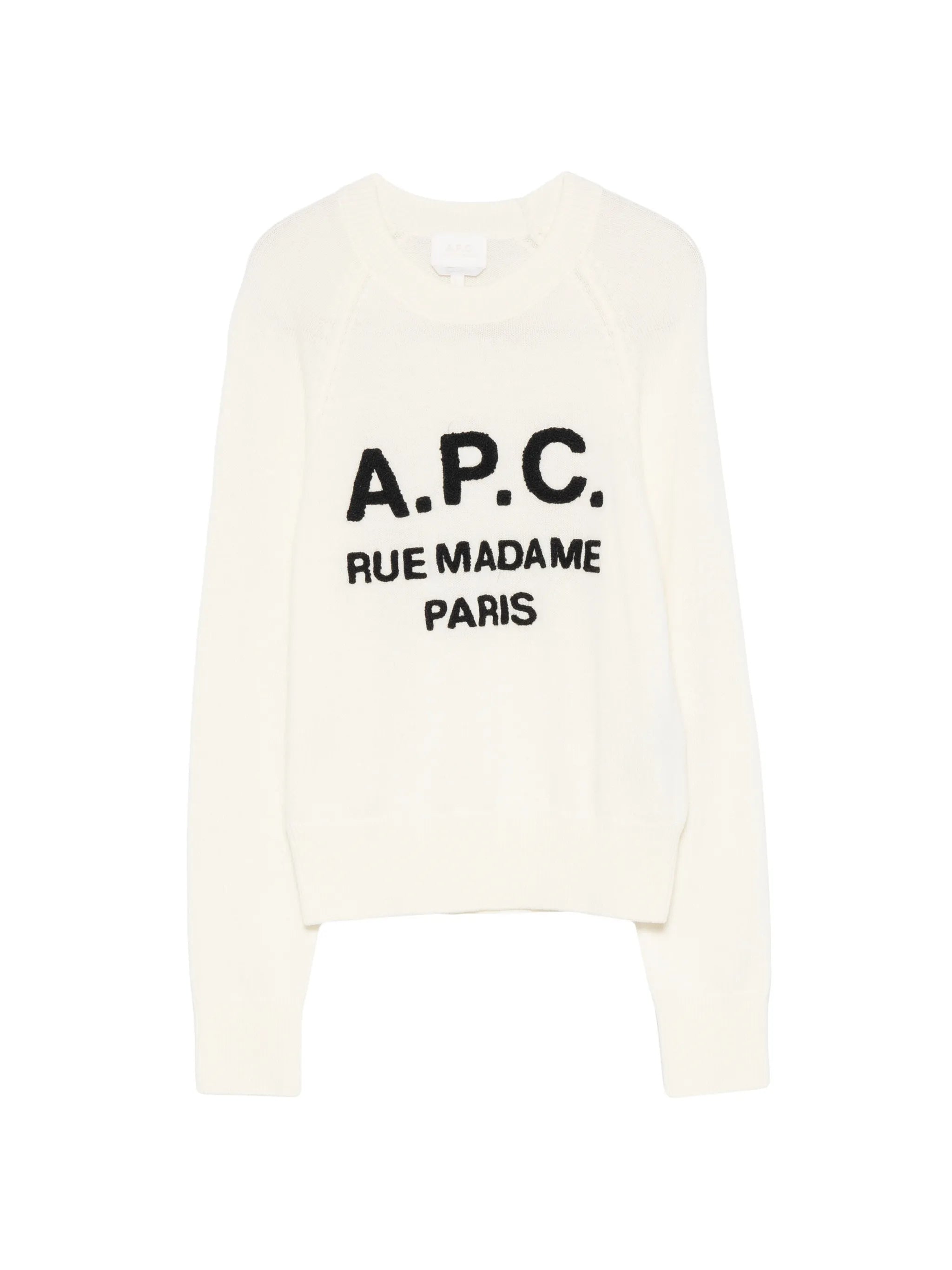A.P.C. A.p.c. Logo-embroidered Rue Madame Sweater