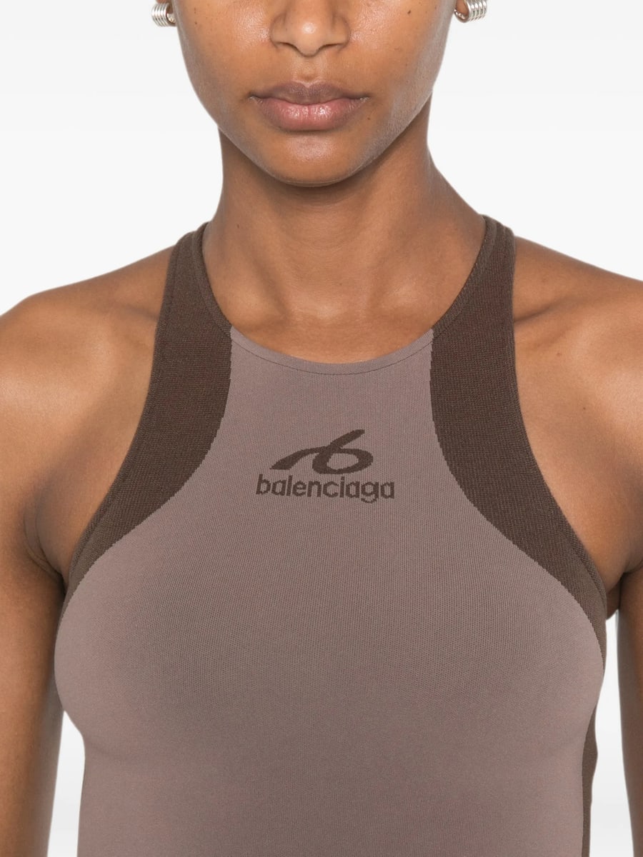 Balenciaga Balenciaga Logo-print Tank Top, view 2