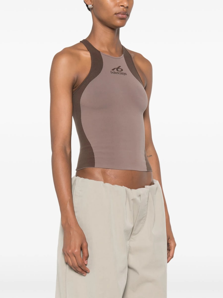 Balenciaga Balenciaga Logo-print Tank Top, view 5