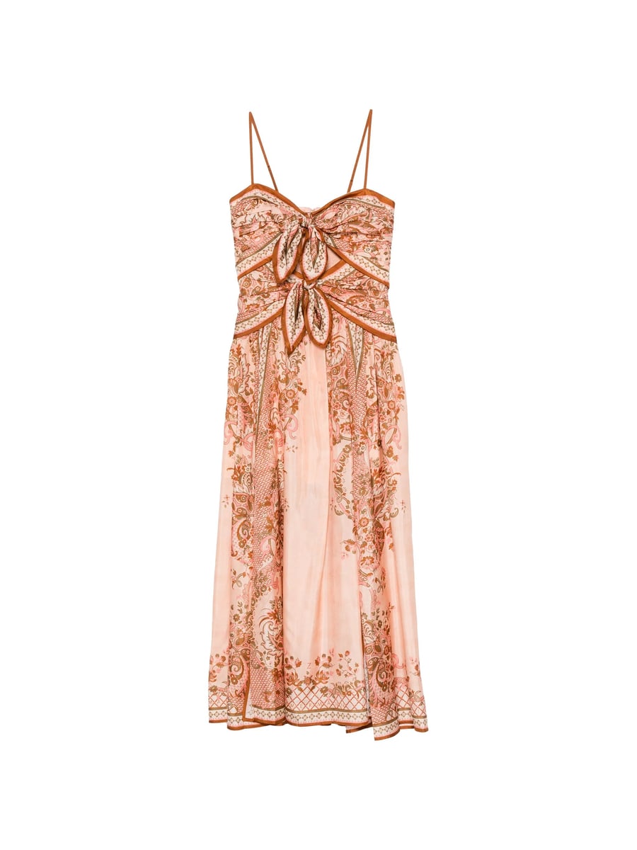 Zimmermann Zimmermann Aster Scarf Midi Dress
