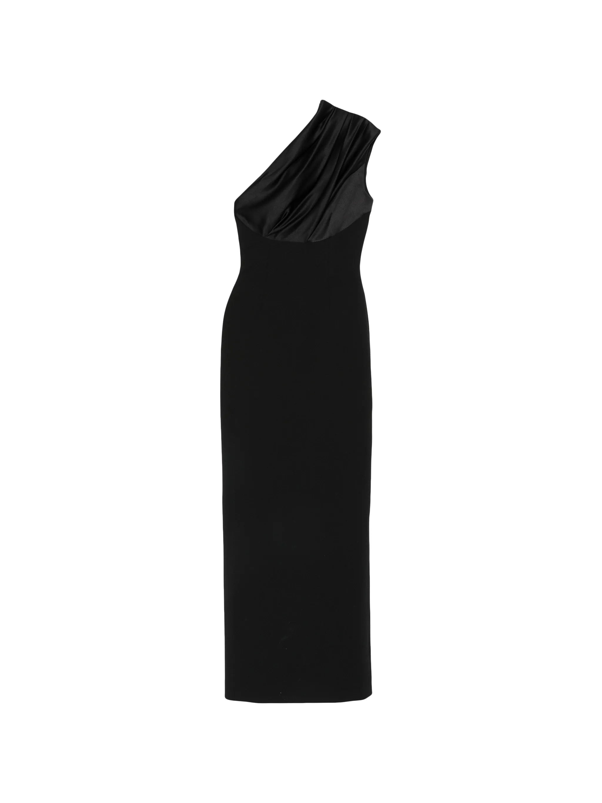 Solace London Solace London One-shoulder Draped Maxi Dress