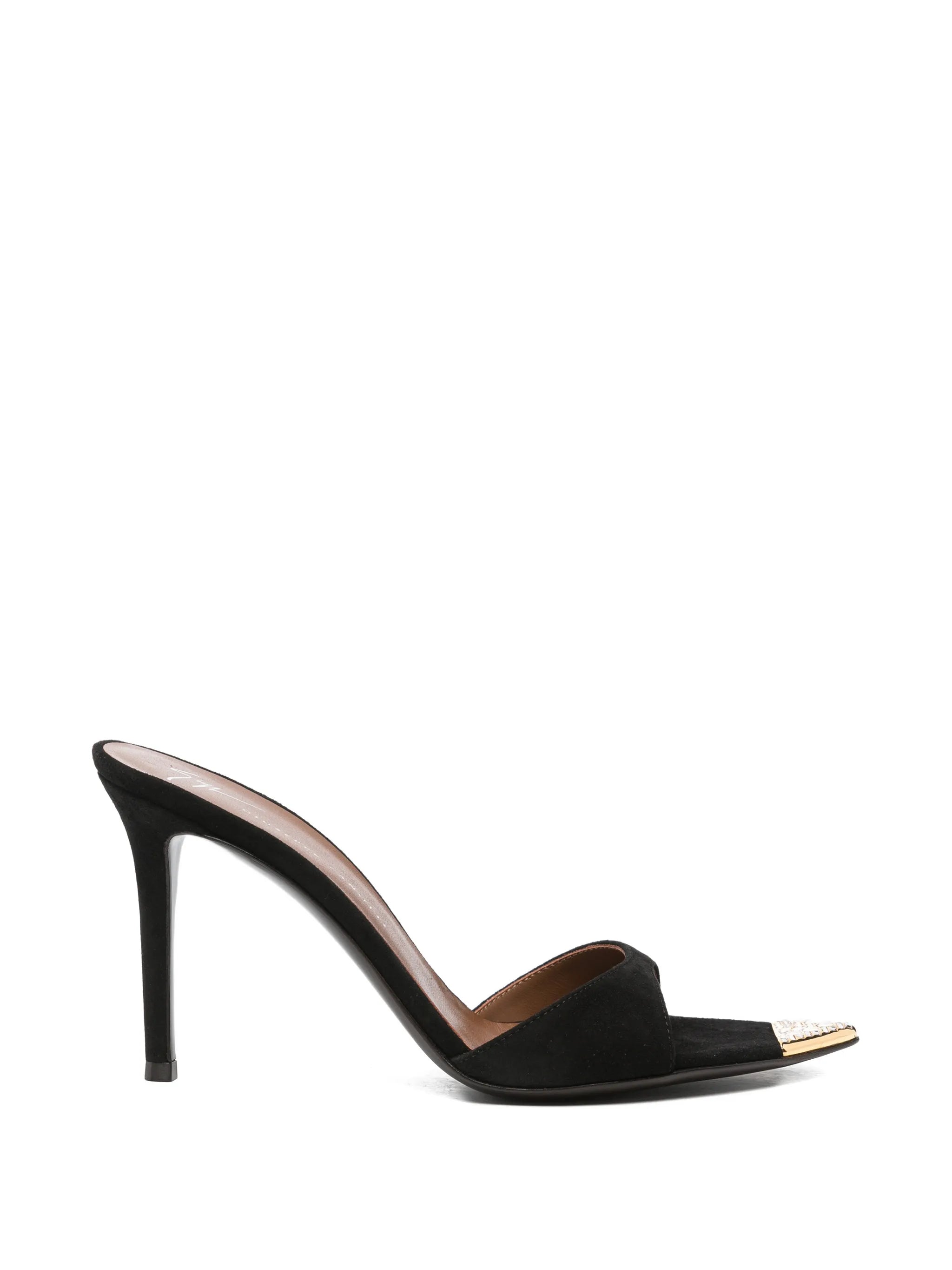 Giuseppe Zanotti Giuseppe Zanotti Intriigo Crystal-embellished Pointed-toe Sandals