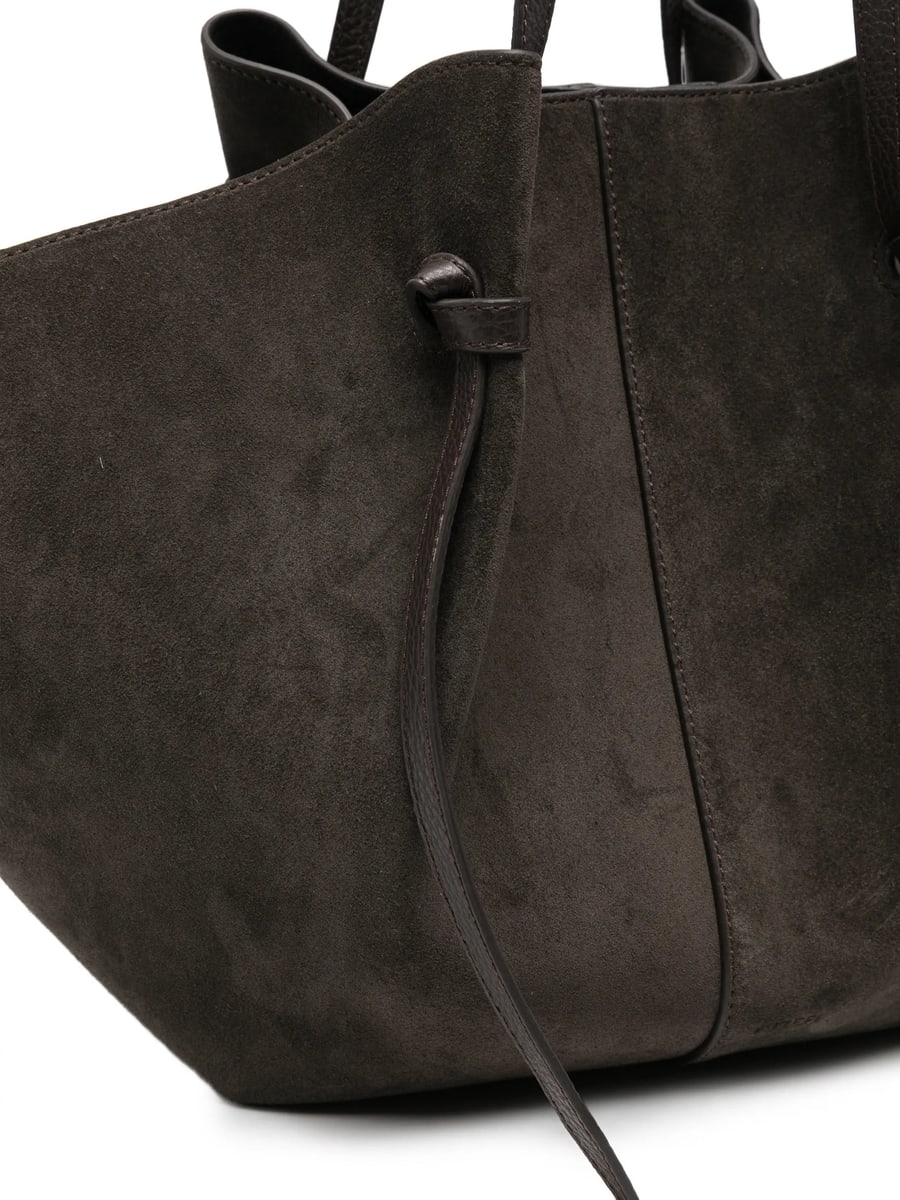 Yuzefi Yuzefi Large Mochi Suede Shoulder Bag, view 5