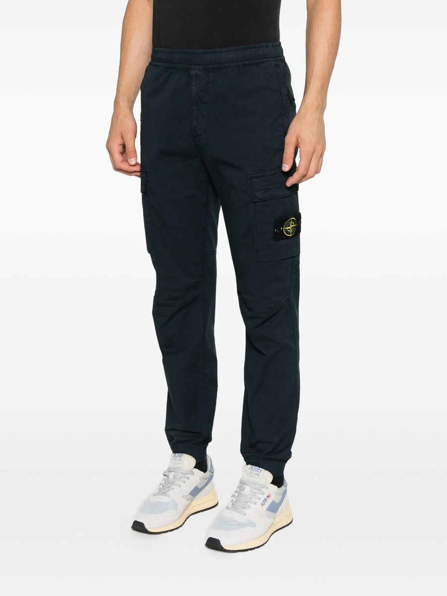 Stone Island Stone Island Stretch-TC Twill Cargo Pants, view 3