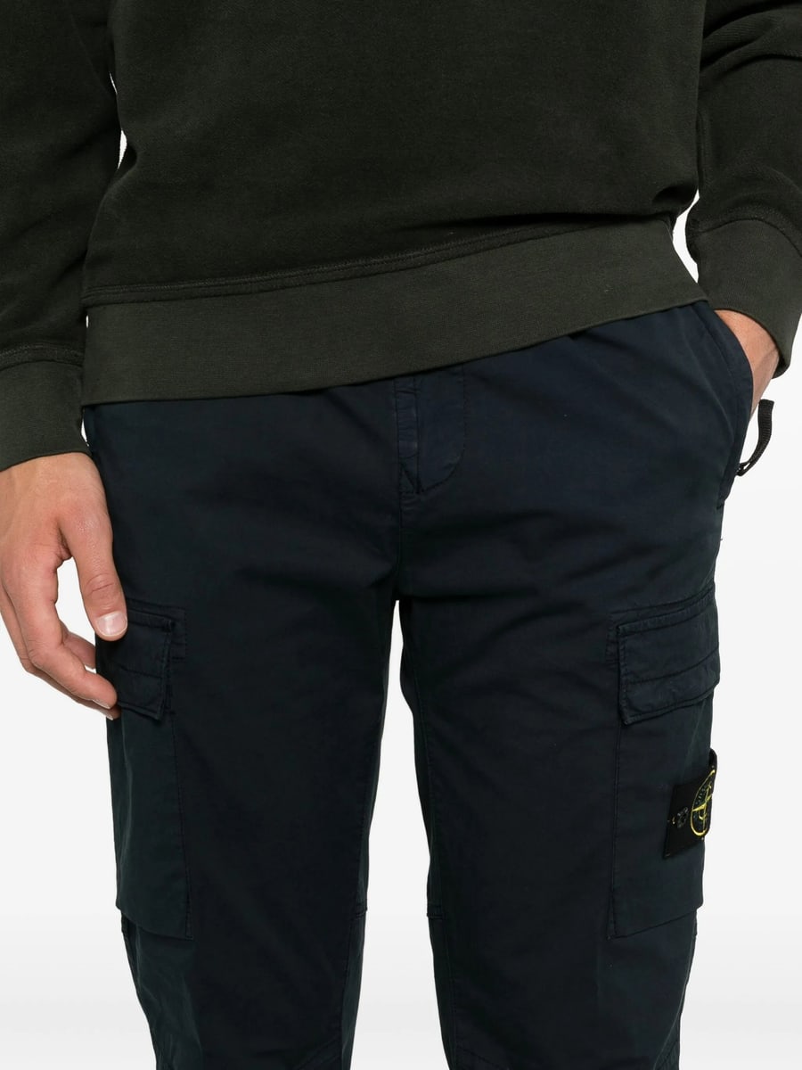 Stone Island Stone Island Stretch-TC Twill Cargo Pants, view 4