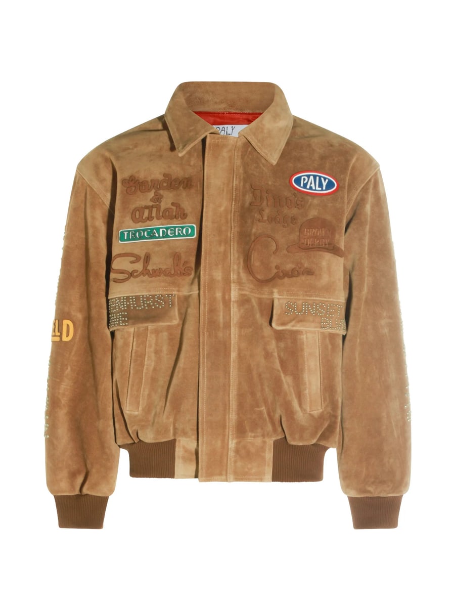 Paly Hollywood Paly Hollywood Sunset Embellished Suede Jacket