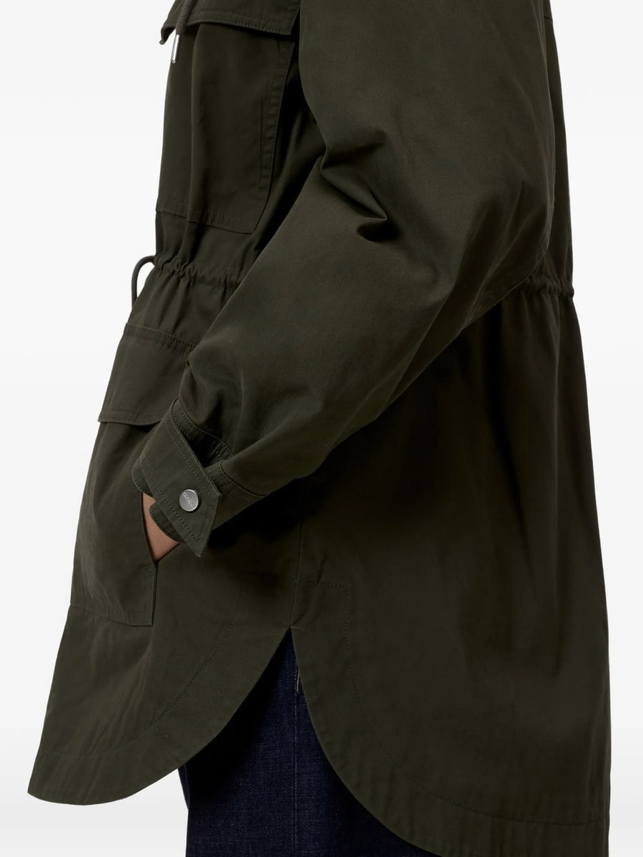 Closed Closed Drawstring-waist Cotton Parka, view 5