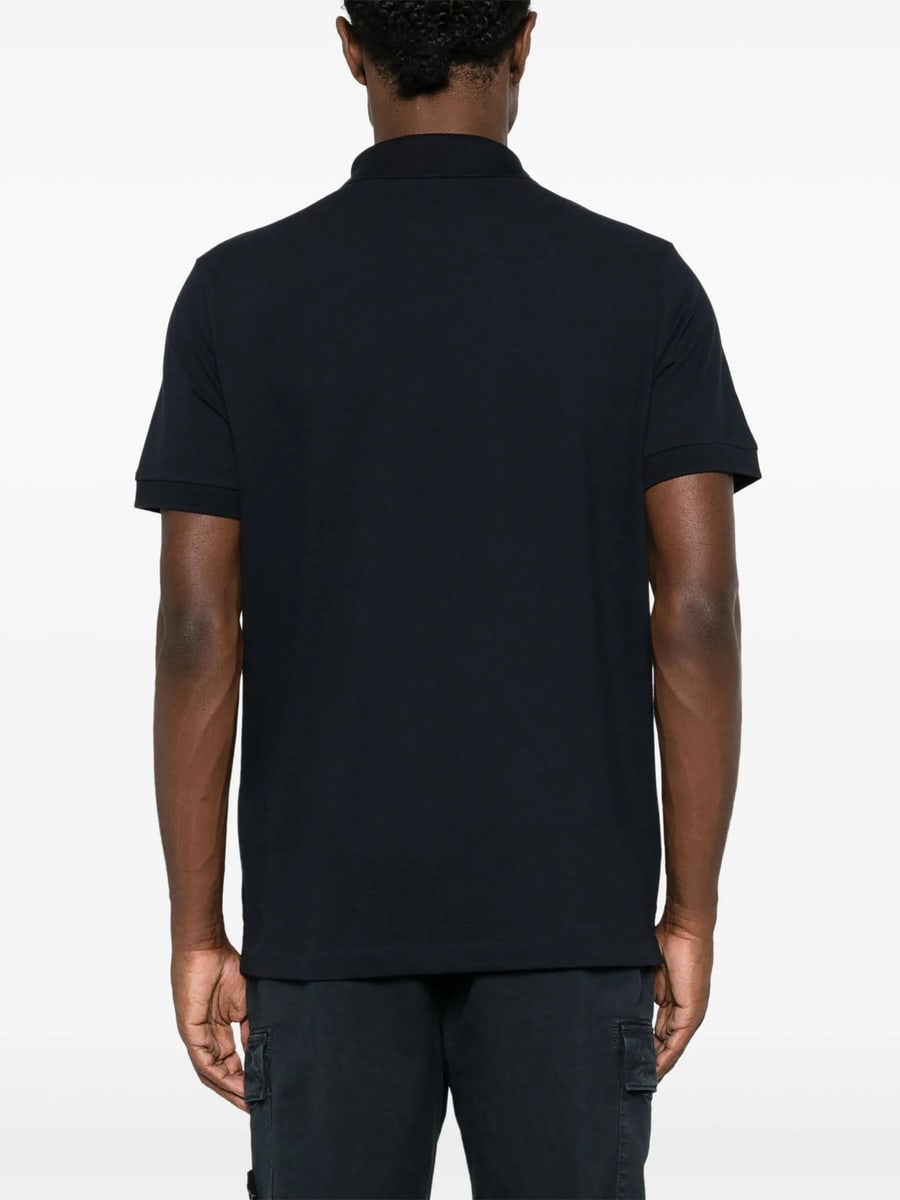 Stone Island Stone Island Logo-patch Polo Shirt, view 3