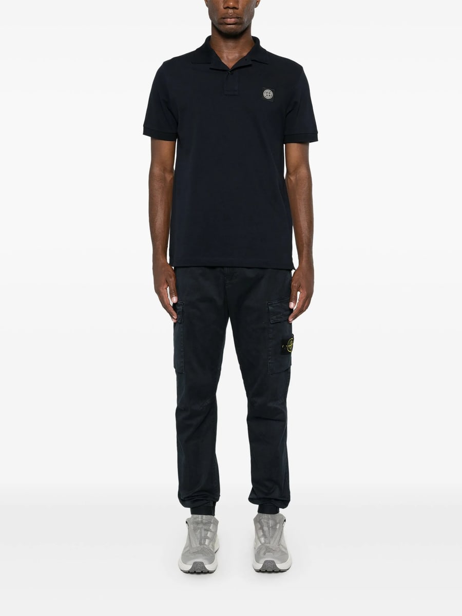 Stone Island Stone Island Logo-patch Polo Shirt, view 5