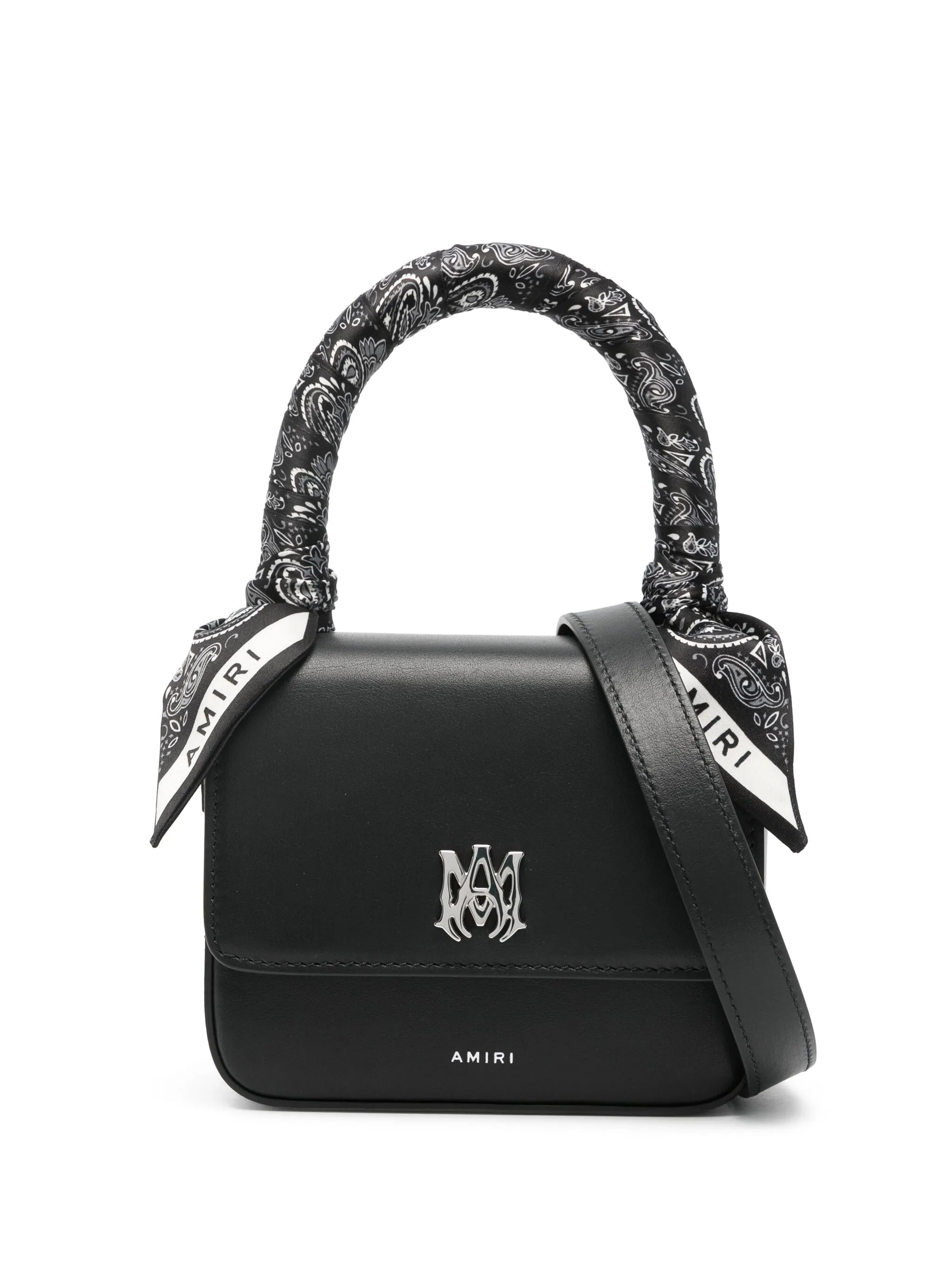 Amiri Amiri Micro Ma Leather Tote Bag