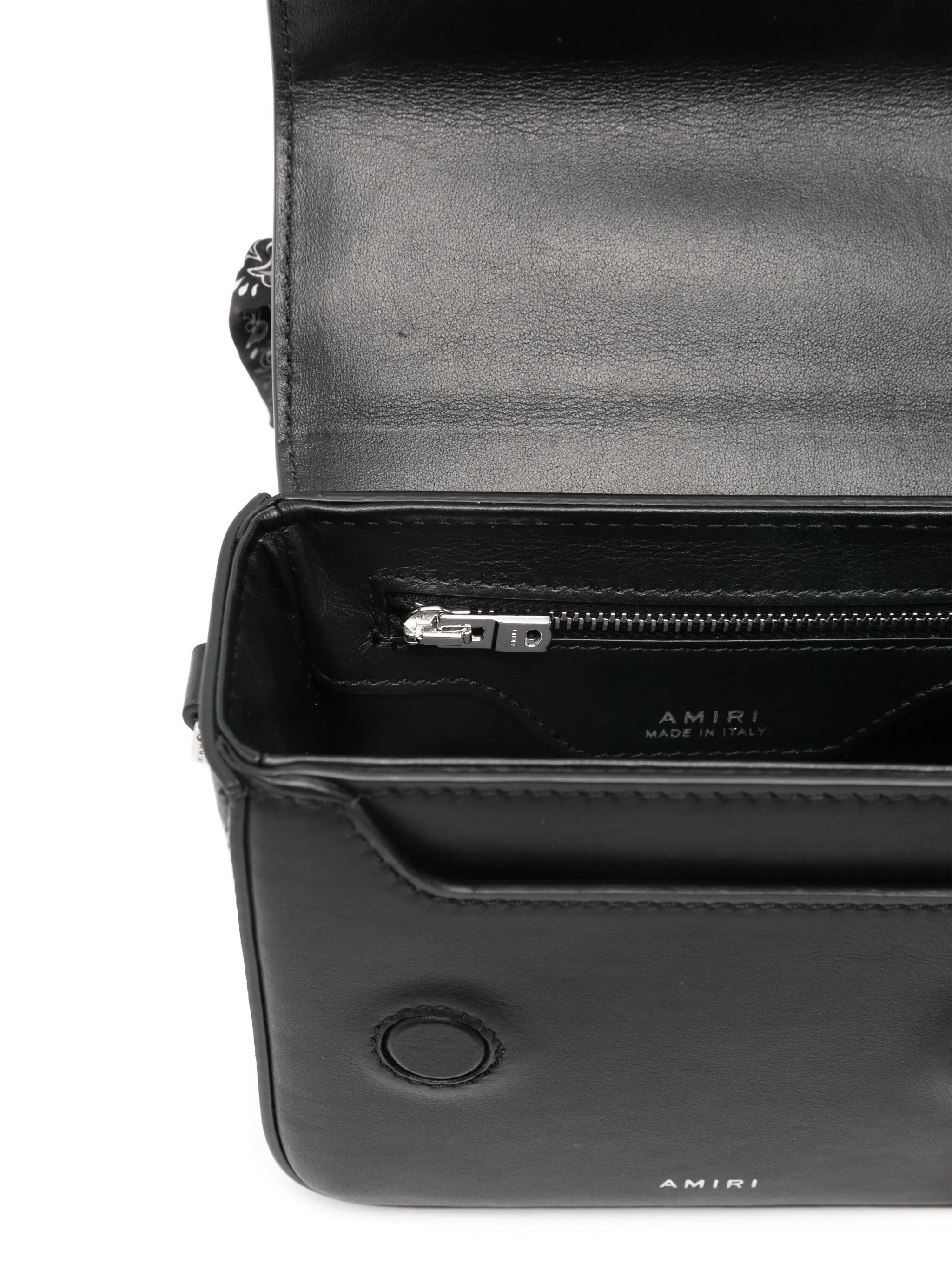 Amiri Amiri Micro Ma Leather Tote Bag, view 2