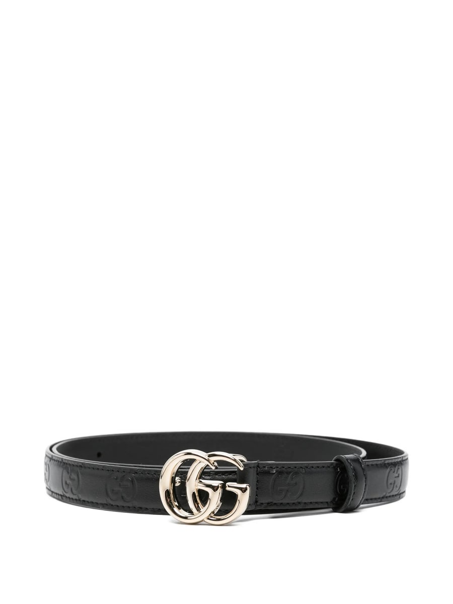 Gucci Gucci GG Supreme Leather Belt
