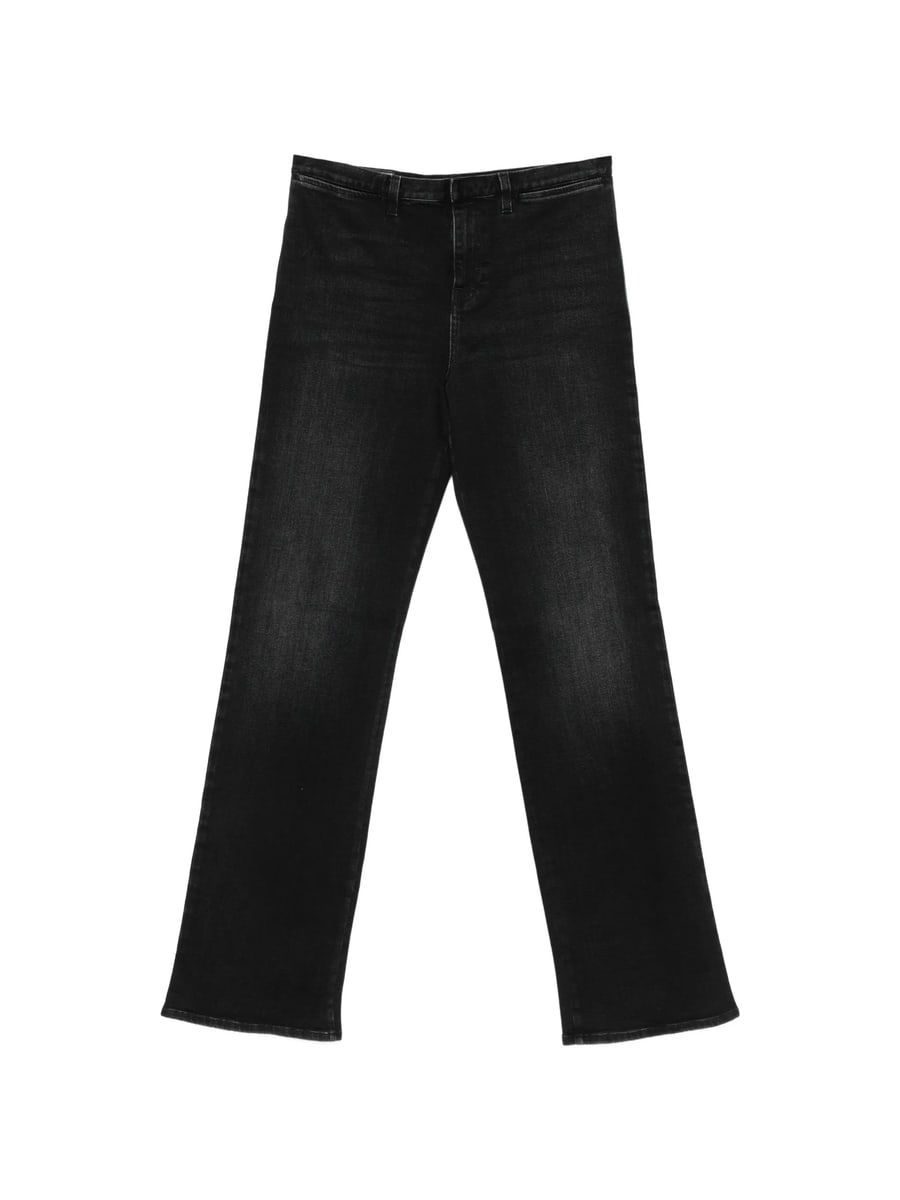 Gucci Gucci Web-stripe Wide-leg Jeans