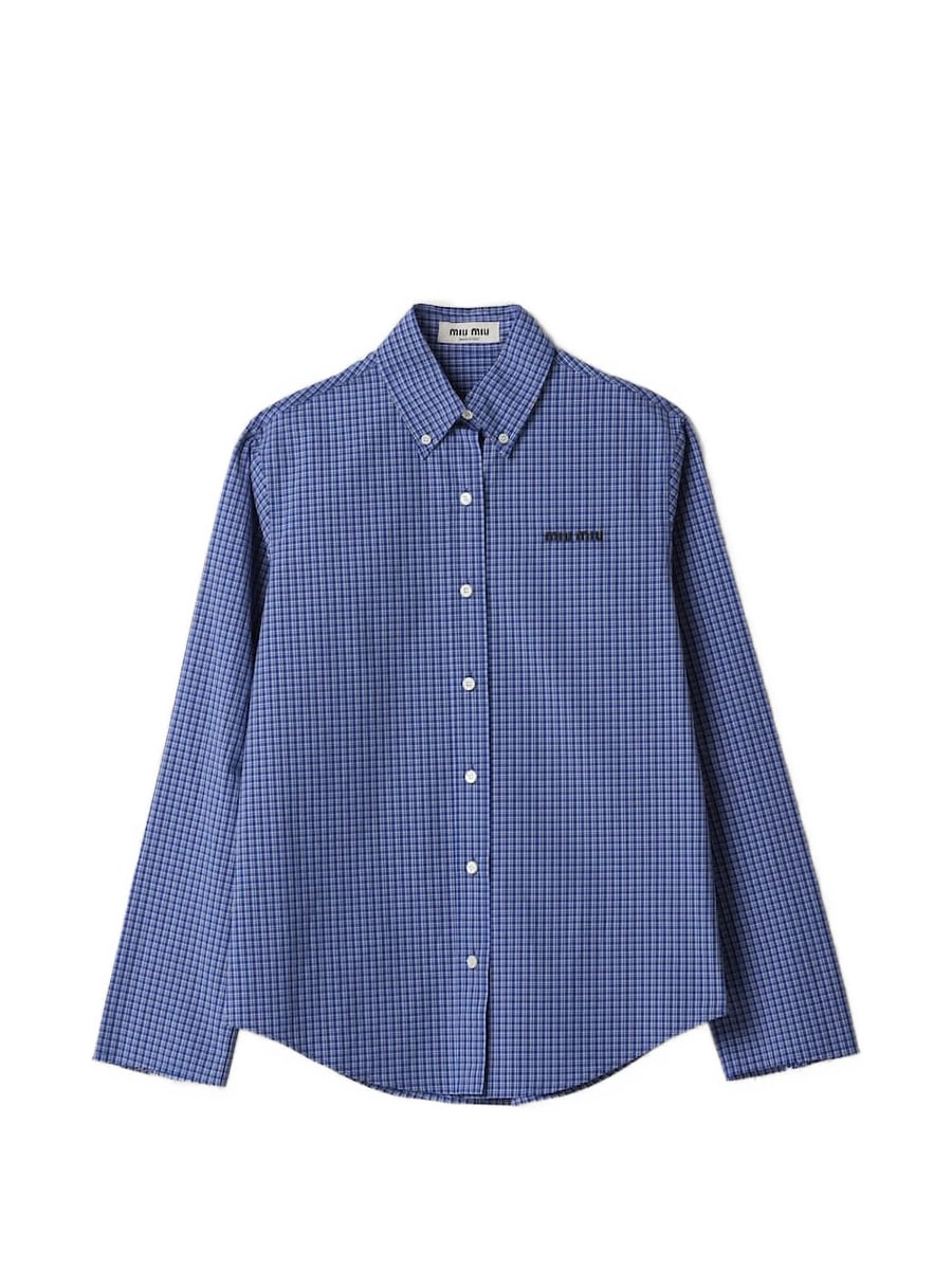 Miu Miu Miu Miu Checked Shirt