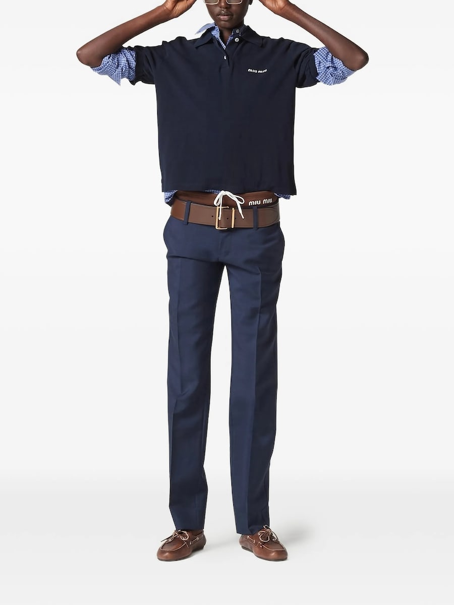 Miu Miu Miu Miu Checked Shirt, view 4