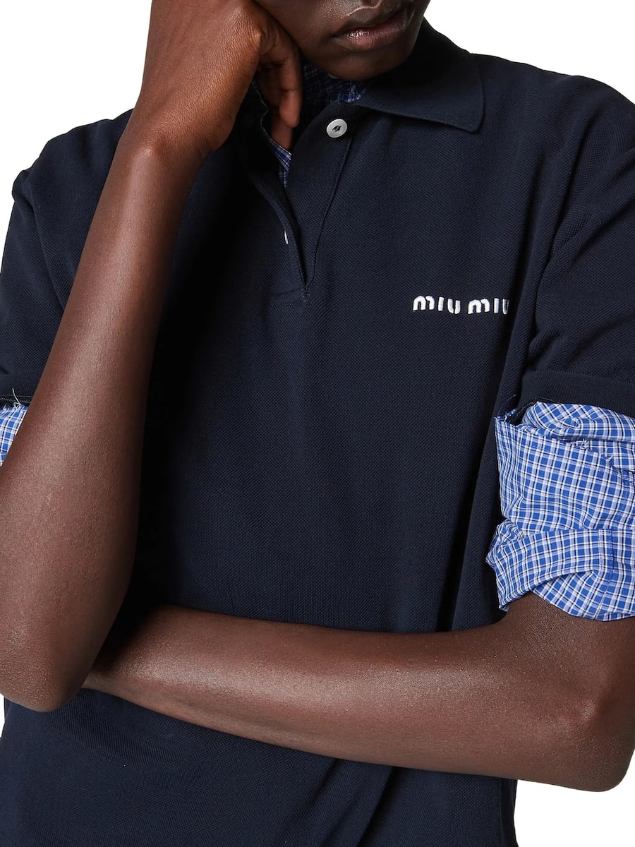 Miu Miu Miu Miu Checked Shirt, view 6