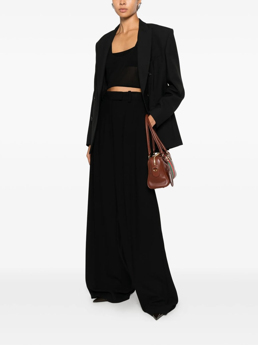 Gucci Gucci Sheer-panel Racerback Top, view 3