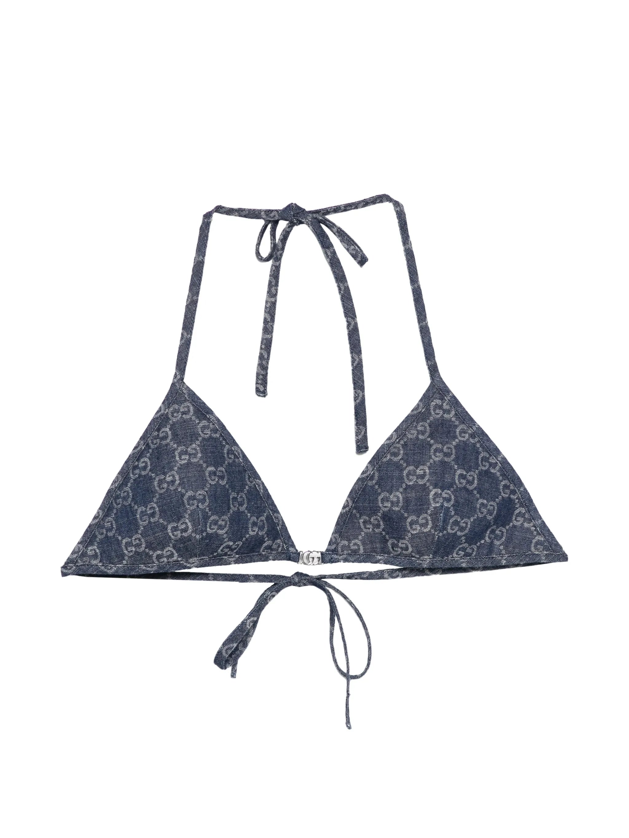 Gucci Gucci GG Monogram Denim Top