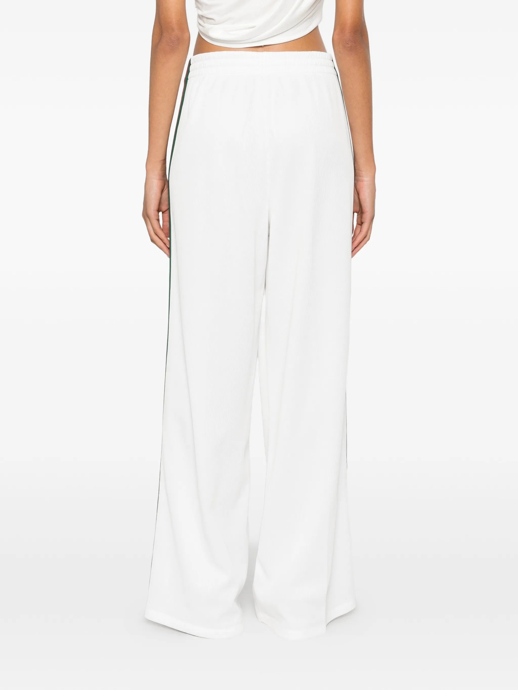 Gucci Gucci Web-stripe Wide-leg Track Pants, view 2