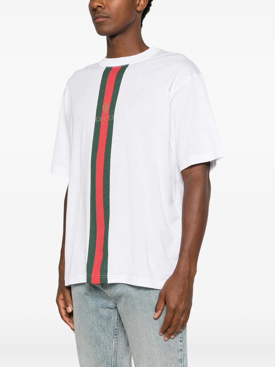 Gucci Gucci Cotton Jersey T-shirt With Print, view 4