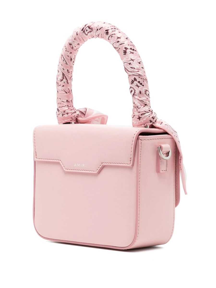 Amiri Amiri Micro Ma Leather Handbag, view 5