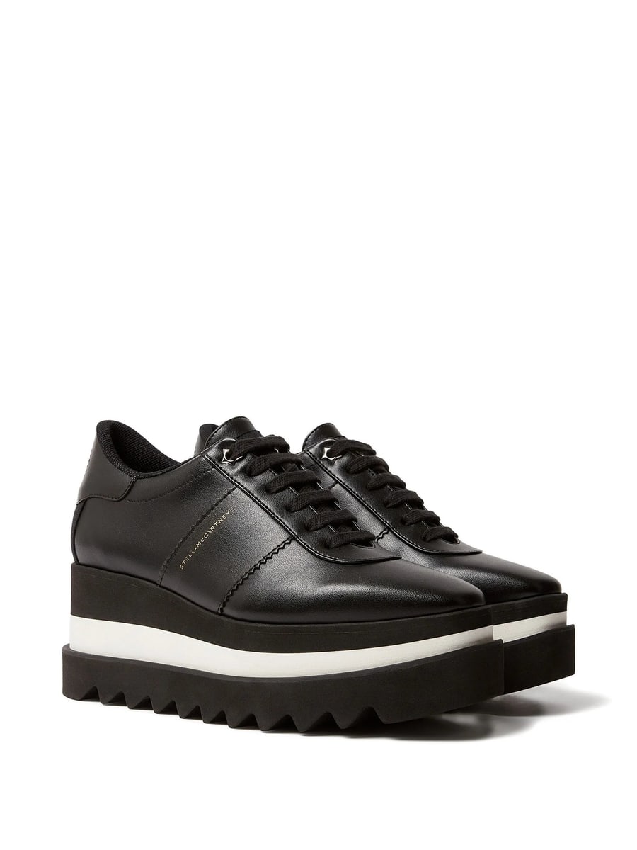 Stella McCartney Stella Mccartney Sneak-Elyse Platform Trainers, view 4