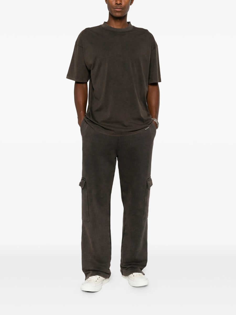 Represent Represent Initial Logo-plaque Cotton Cargo Track Pants, view 5