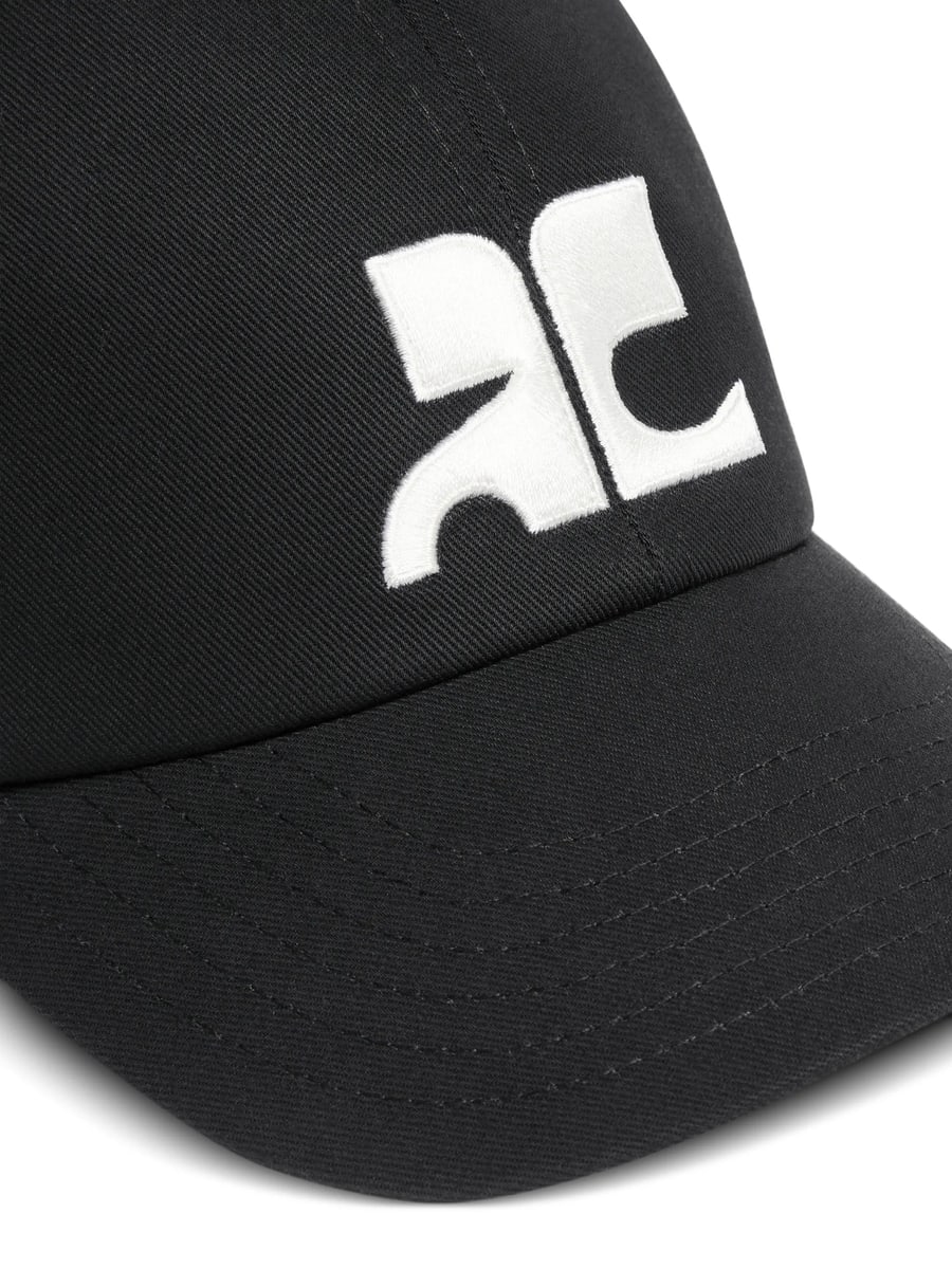 Courrèges Courrèges AC Logo-embroidered Cap, view 3