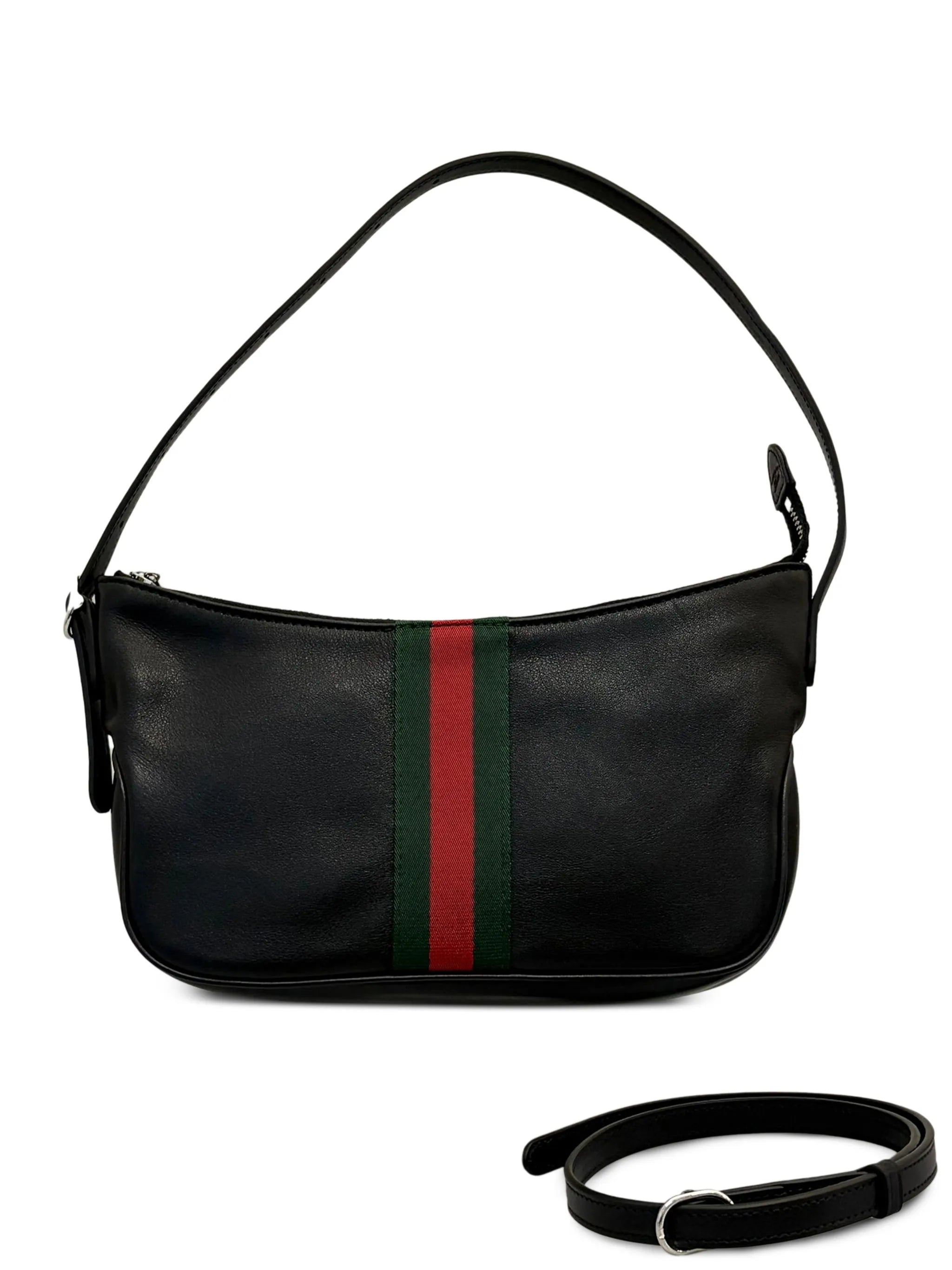 Gucci Gucci Small Lunetta Web-stripe Cross-body Bag