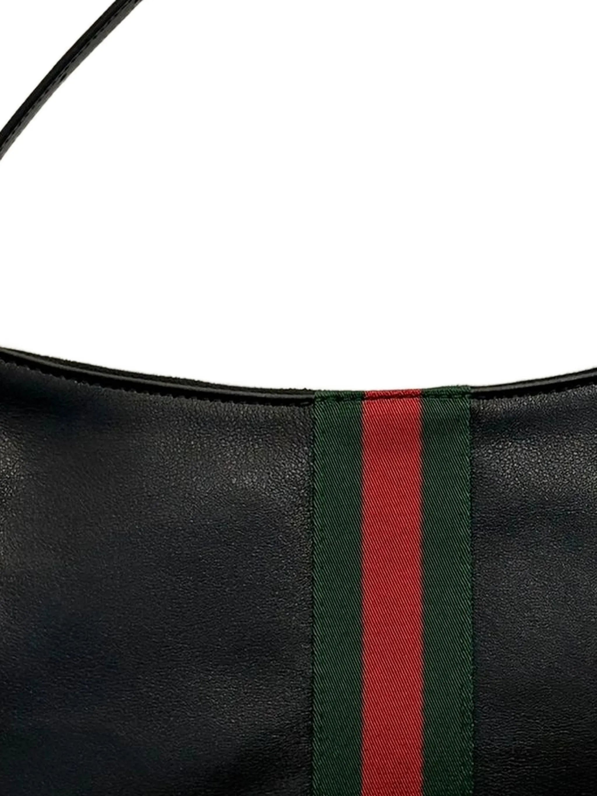 Gucci Gucci Small Lunetta Web-stripe Cross-body Bag, view 2