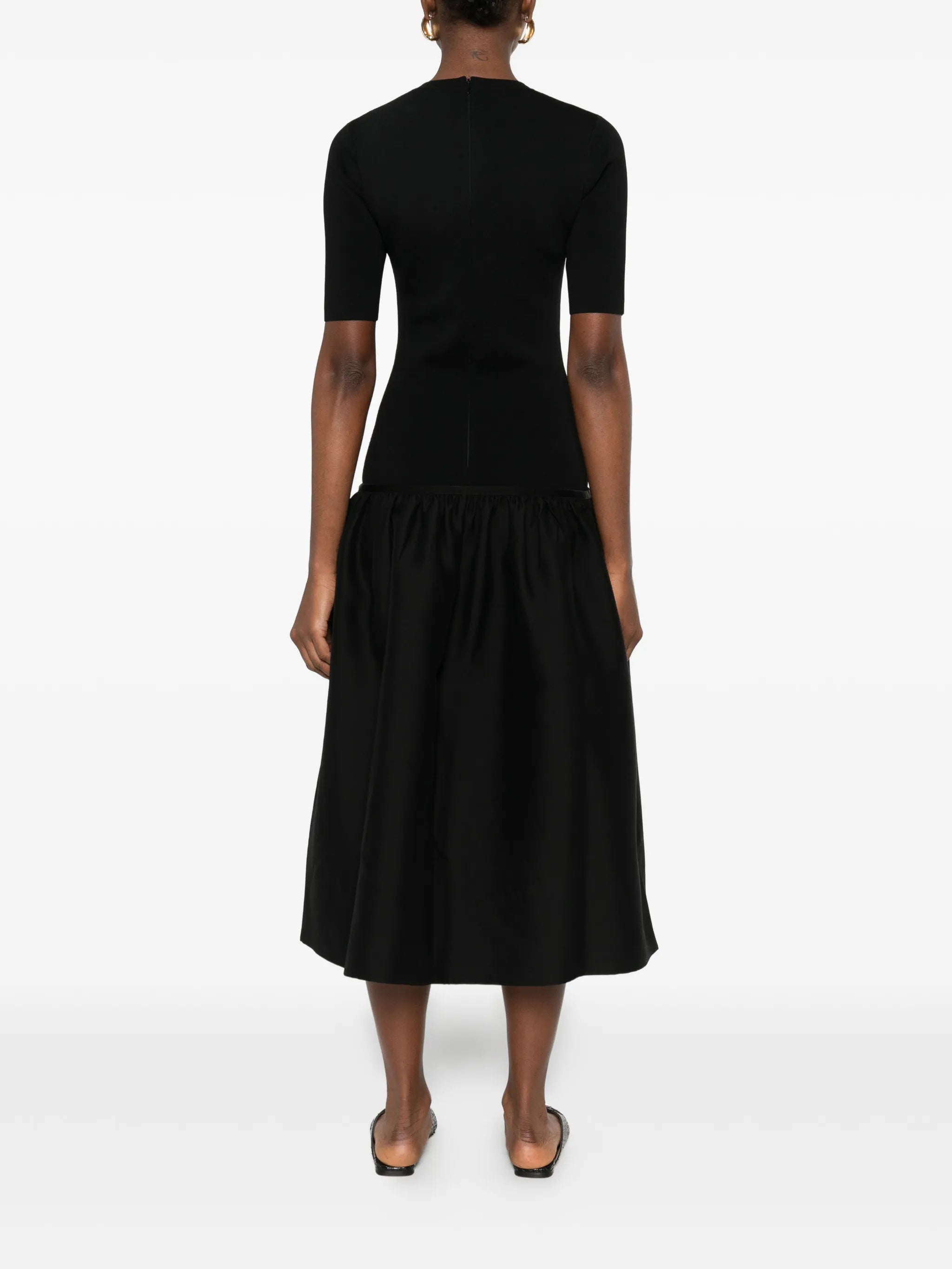 Toteme Toteme Twinflower Midi Dress, view 2