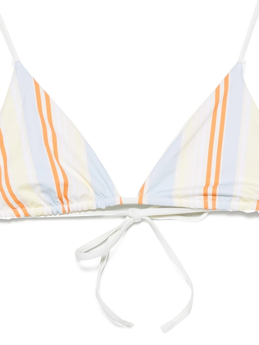Sir. Sir. Striped Triangle Bikini Top, view 3