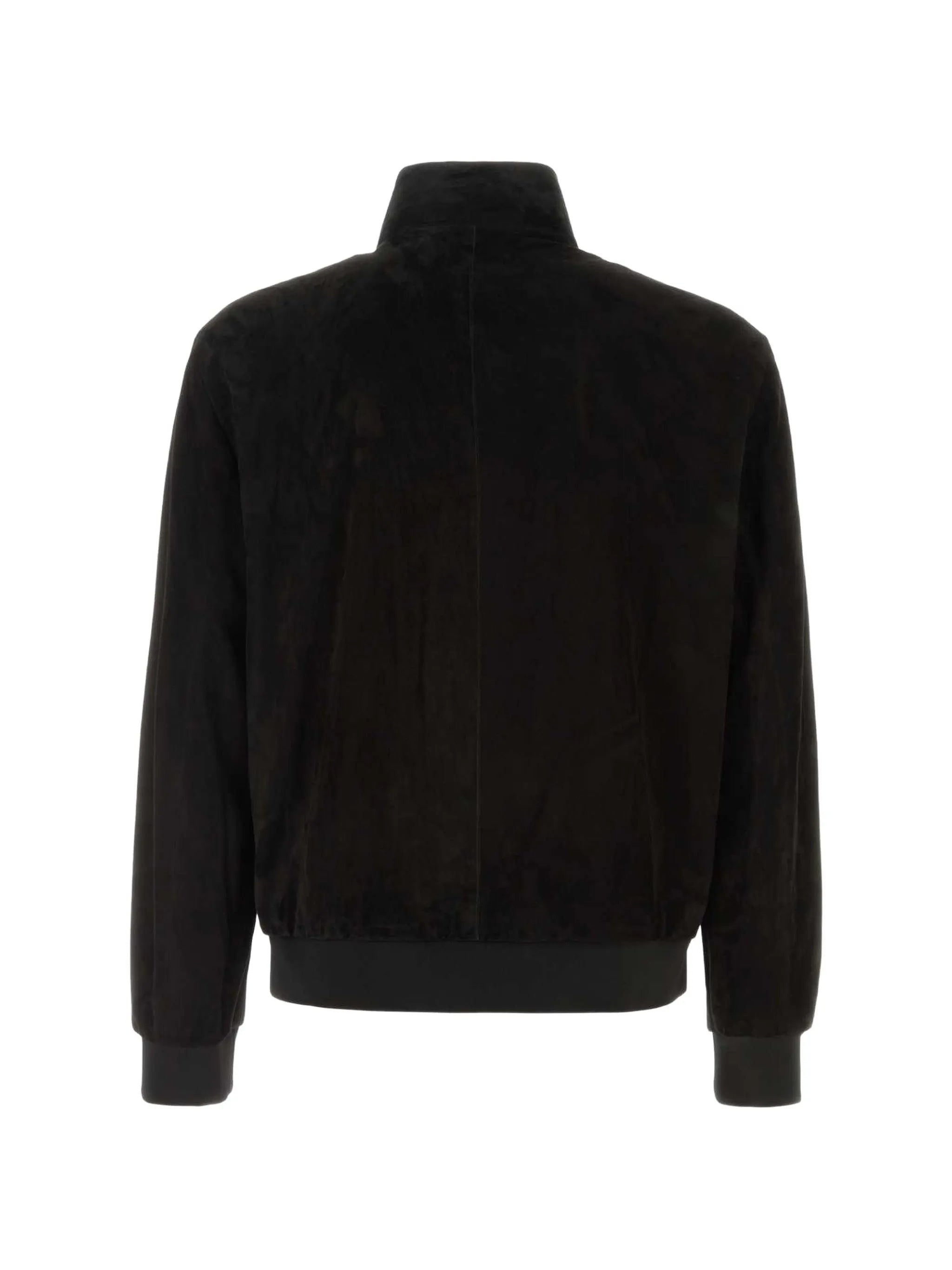 Gucci Gucci High-neck Logo-embroidered Jacket, view 2