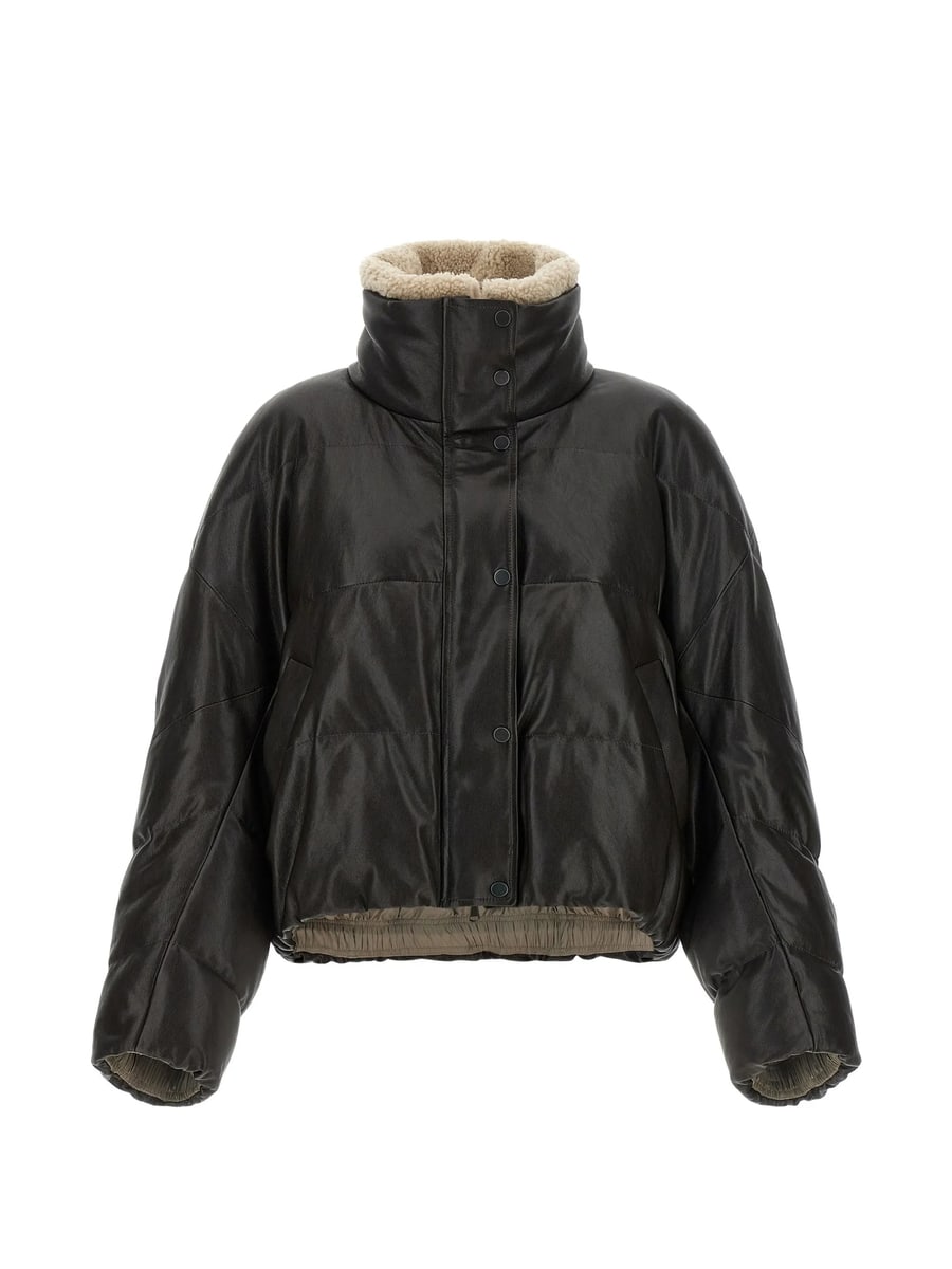 Brunello Cucinelli Brunello Cucinelli Quilted Leather Jacket