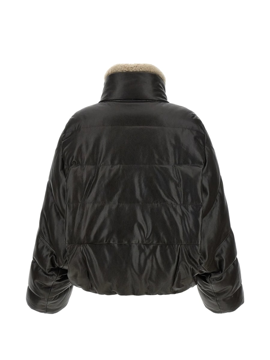 Brunello Cucinelli Brunello Cucinelli Quilted Leather Jacket, view 2