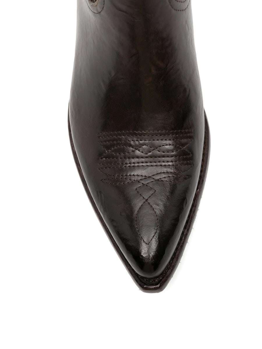 Eraldo Eraldo Floral-embossed Boots, view 4