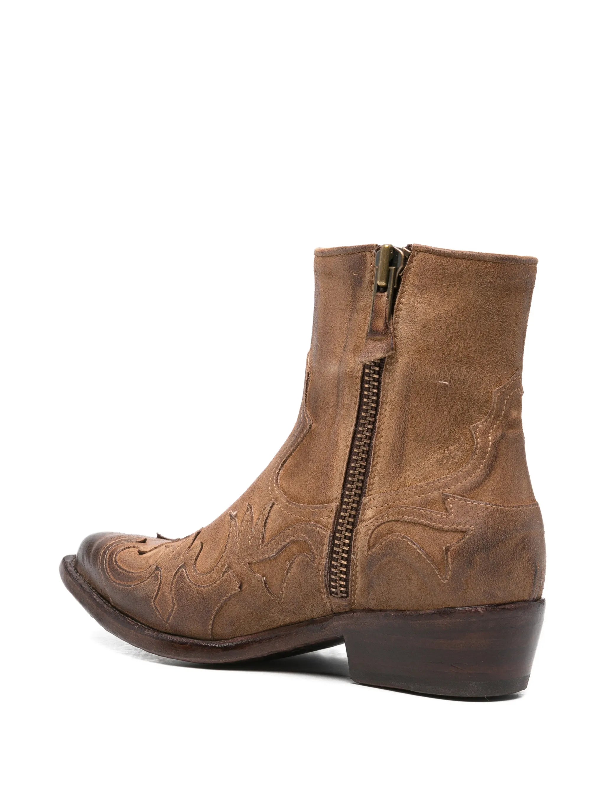 Eraldo Eraldo Embroidered Western-style Boots, view 2