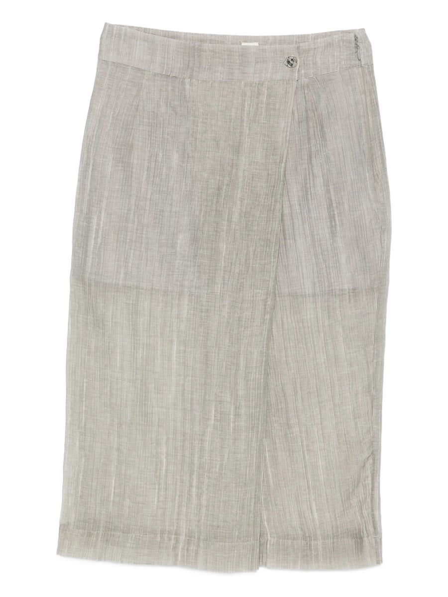 The Garment The Garment Delfi Button Wrap Midi Skirt