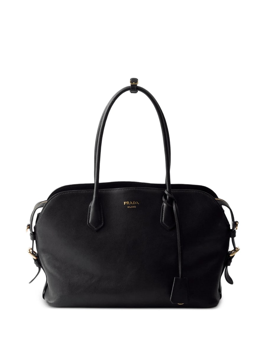 Prada Prada Large Leather Tote Bag