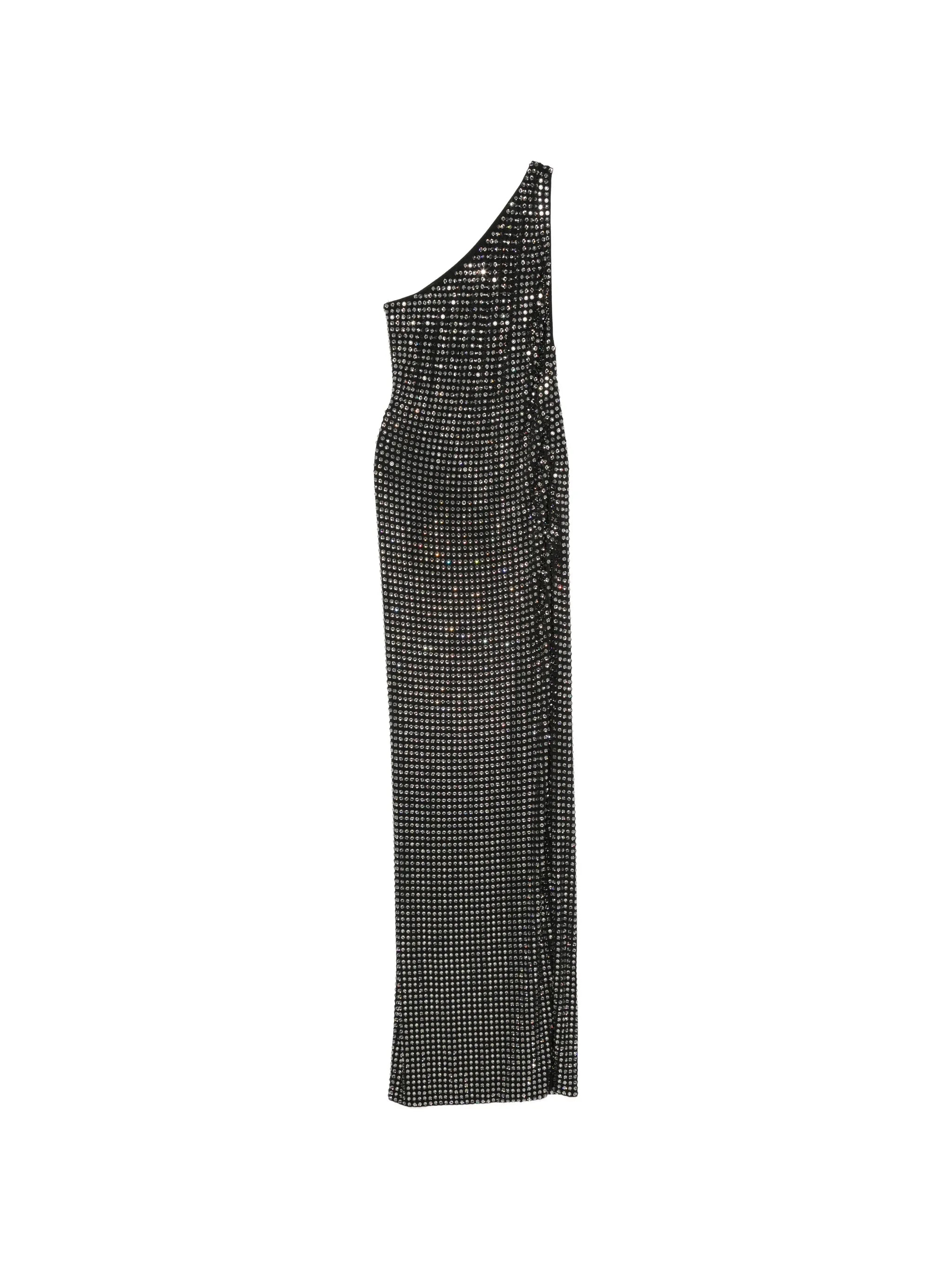Gucci Gucci Crystal-embellished One-shoulder Dress
