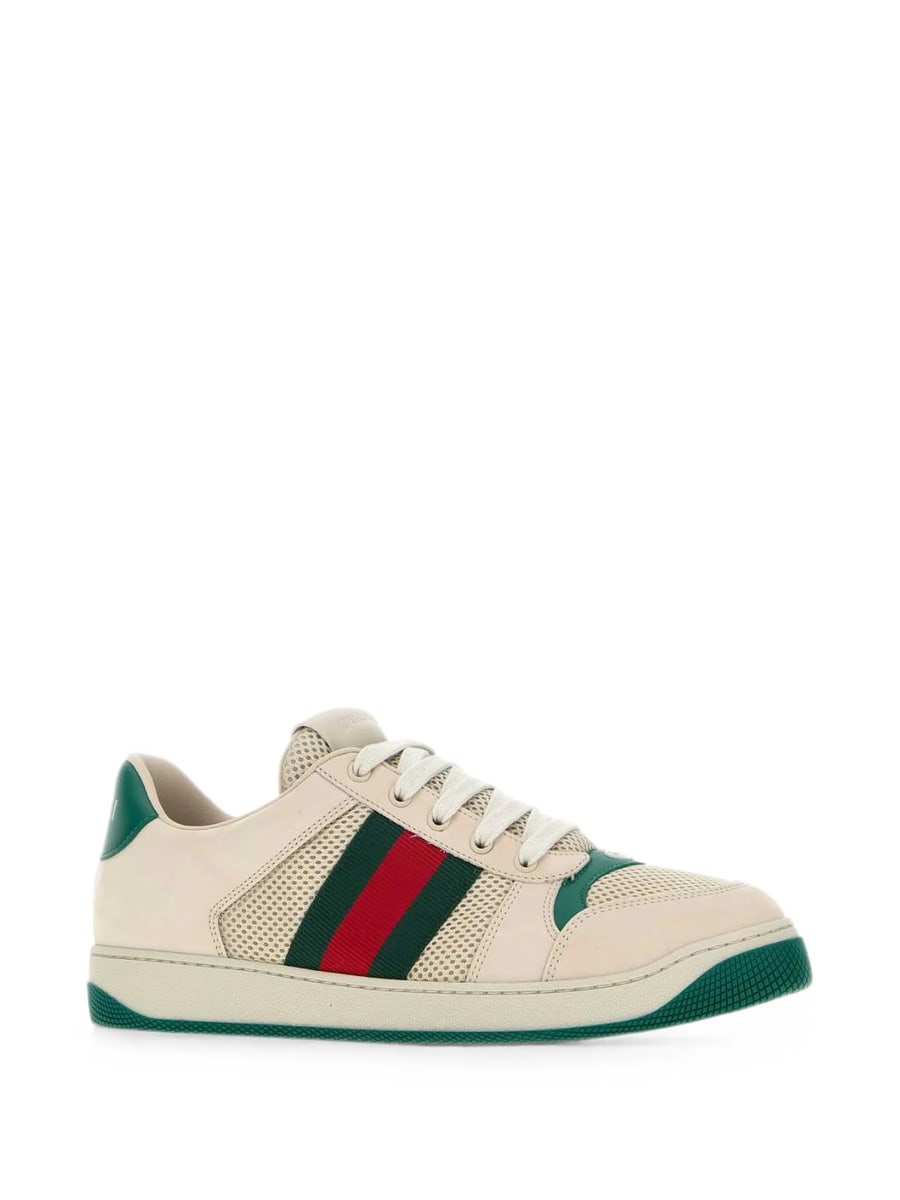 Gucci Gucci Screener Mesh-panel Sneakers, view 2