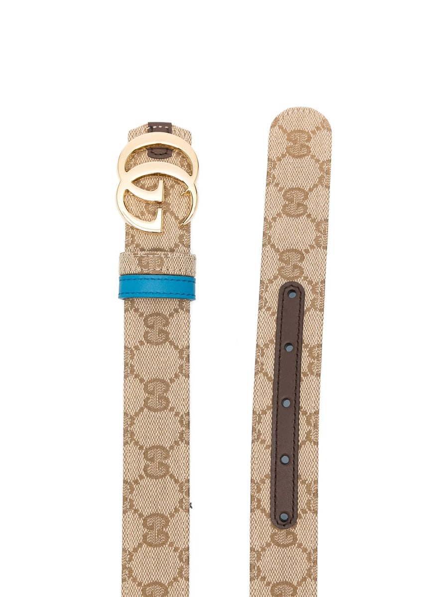 Gucci Gucci GG Supreme Double G Belt, view 2